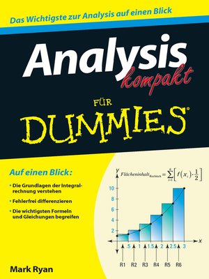 cover image of Analysis kompakt f&uuml;r Dummies